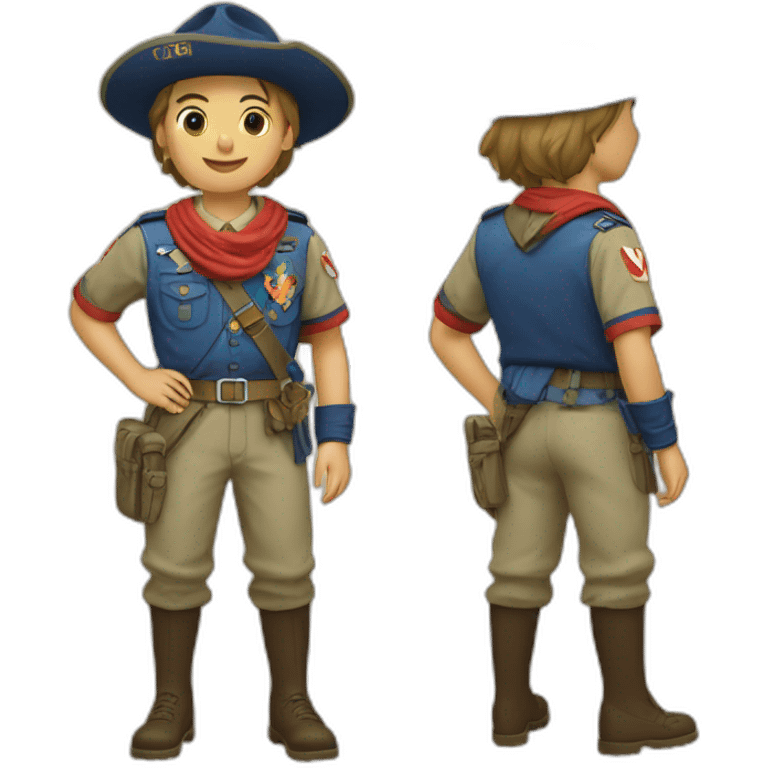 Scout unitaire de France emoji