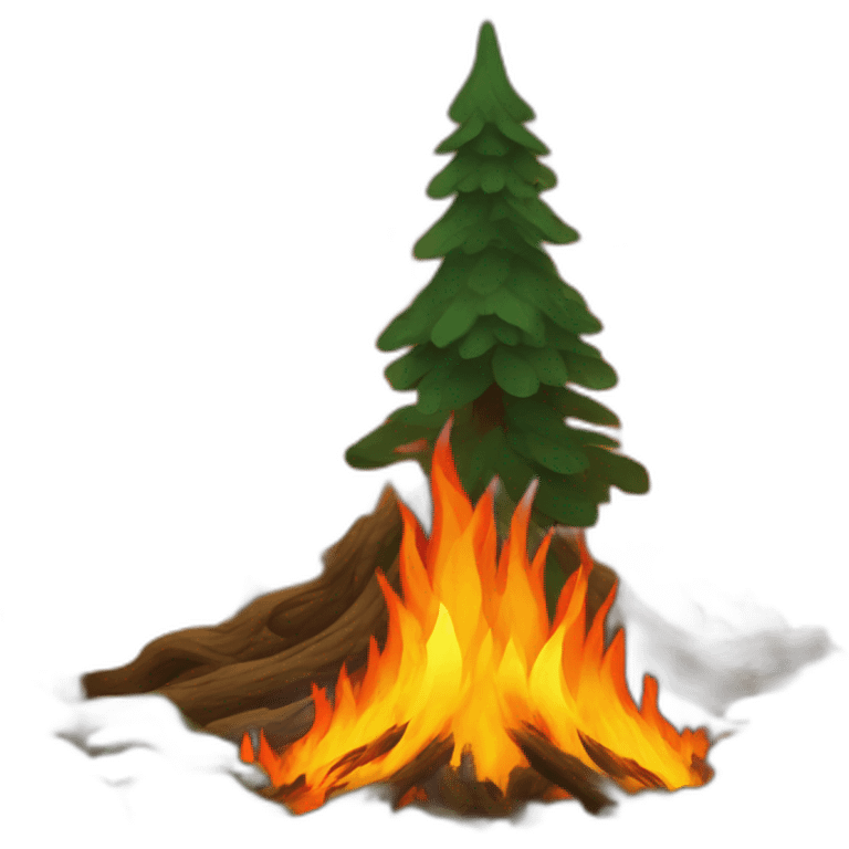 forest-on-fire emoji