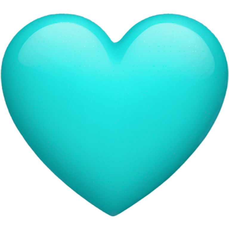 cyan heart emoji