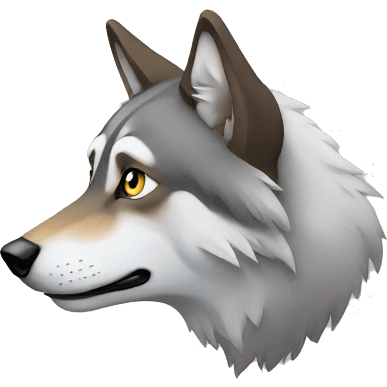 Loup  emoji