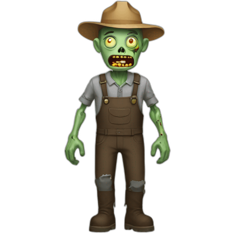 Farming Zombie emoji