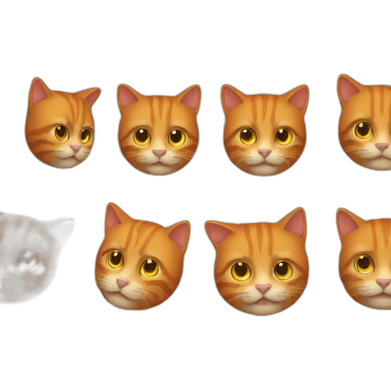 Ginger cat man emoji