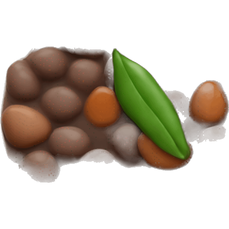 Prato de feijoada emoji