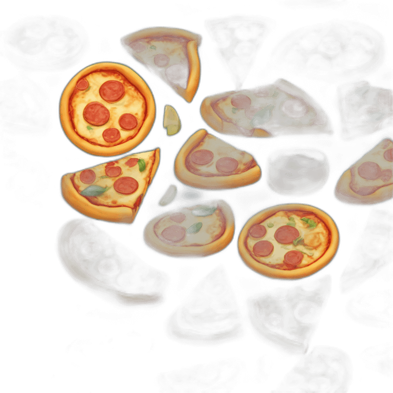 Pizza traditionnel chaude emoji