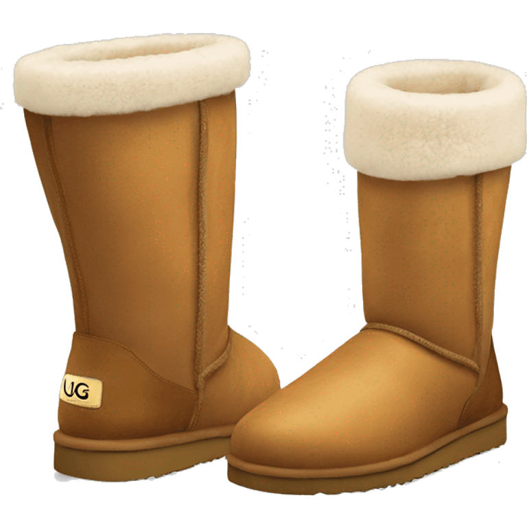 pair of ugg boots  emoji