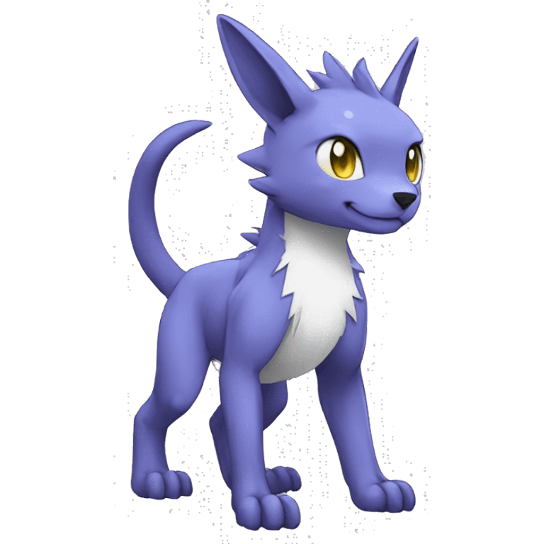 cute cool Digimon-Fakemon-animal full body emoji