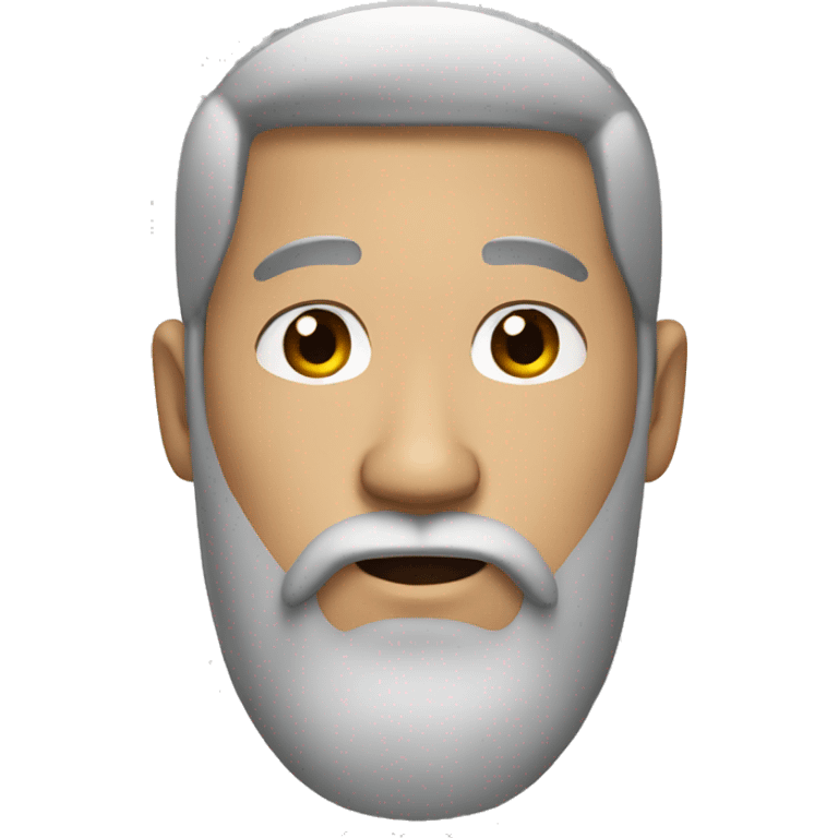 Asian bearded man emoji