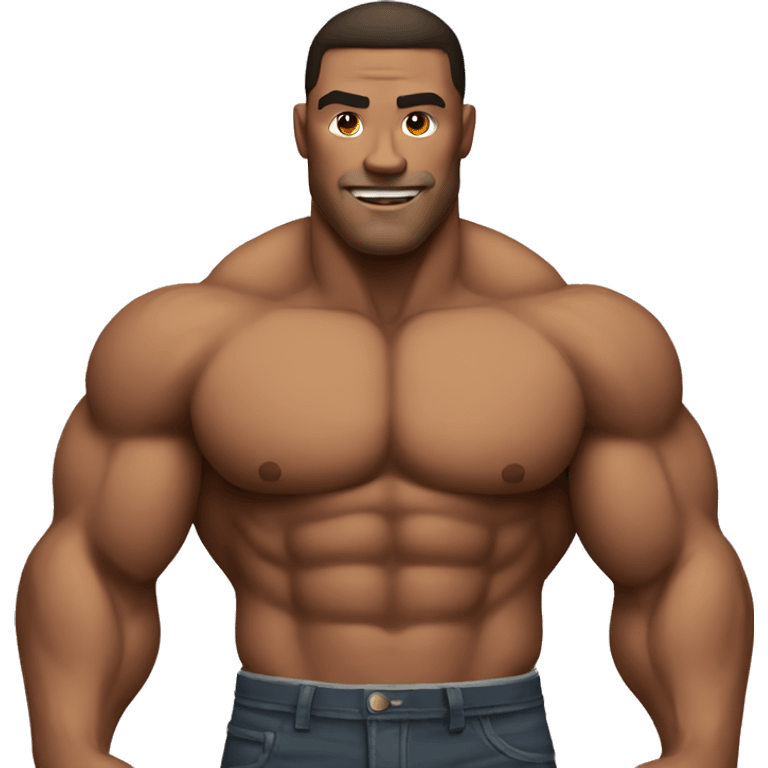 Muscular man emoji