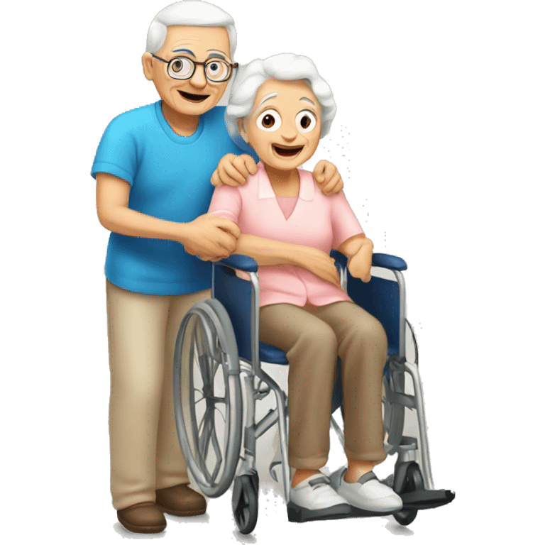 helping the elderly emoji