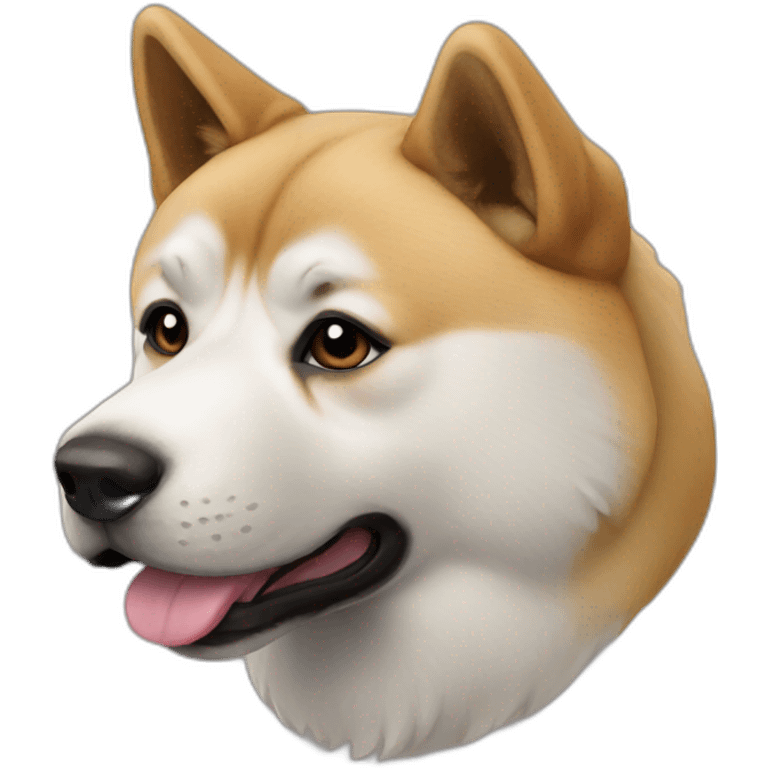 Akita dog emoji