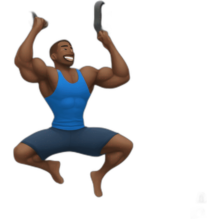 street workout pull up emoji