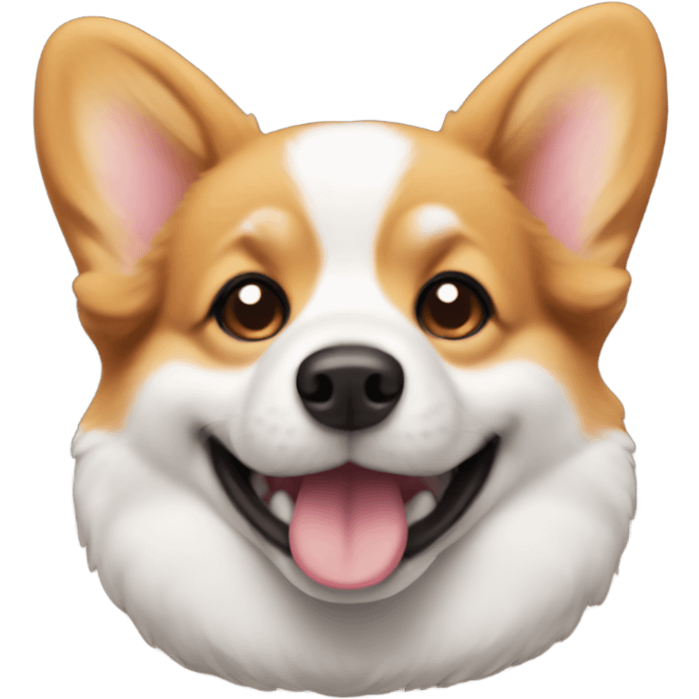 Cute corgi emoji