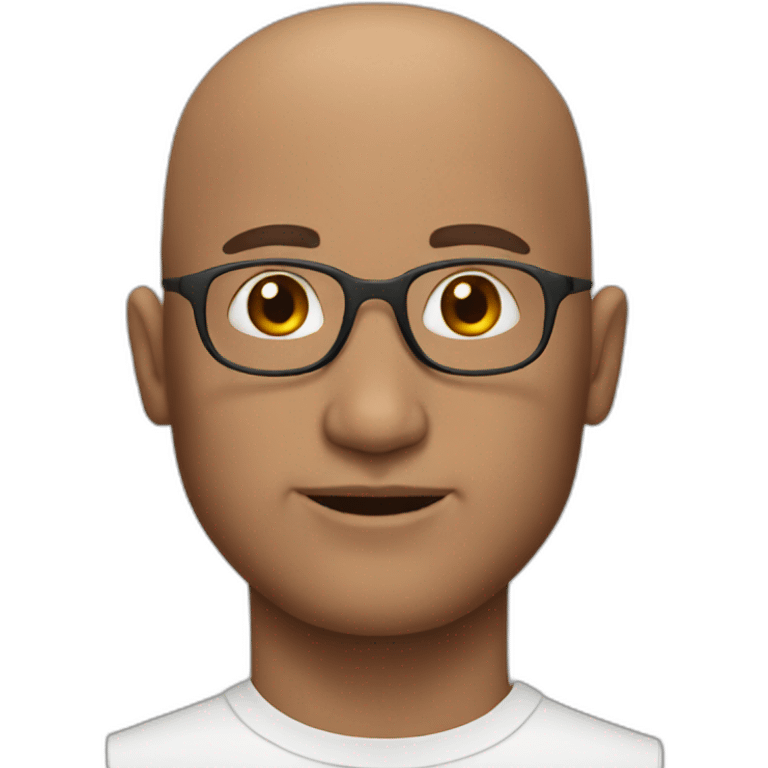 bald man emoji