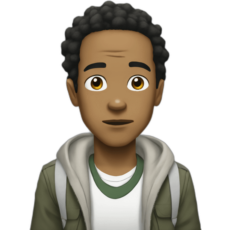 huey from the boondocks emoji