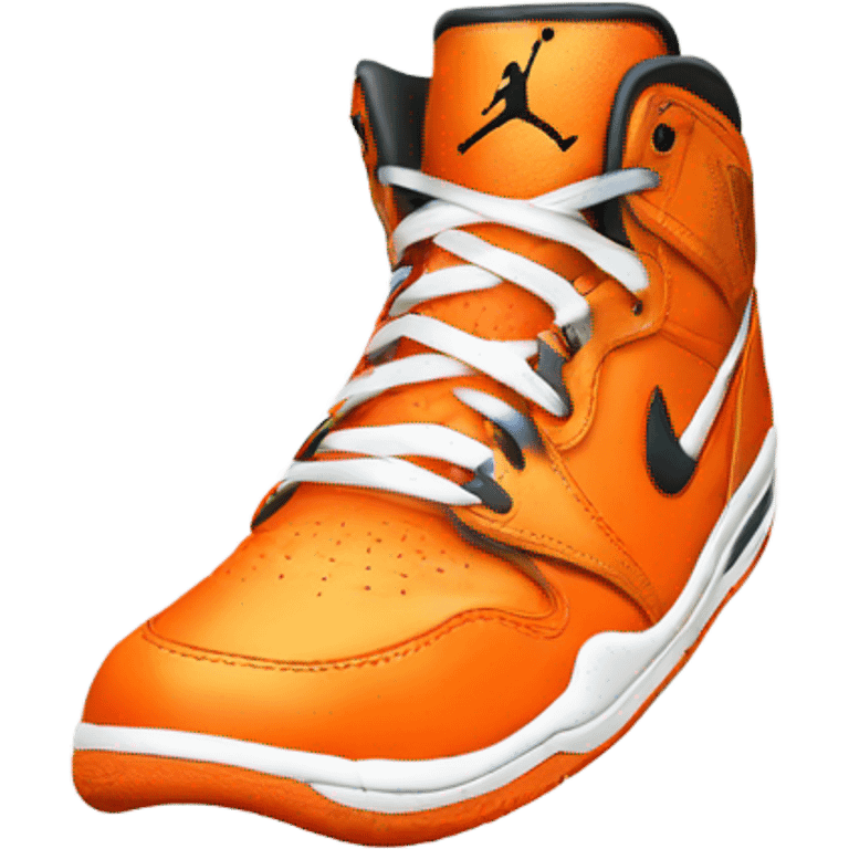 Orange Jordan Shoe emoji