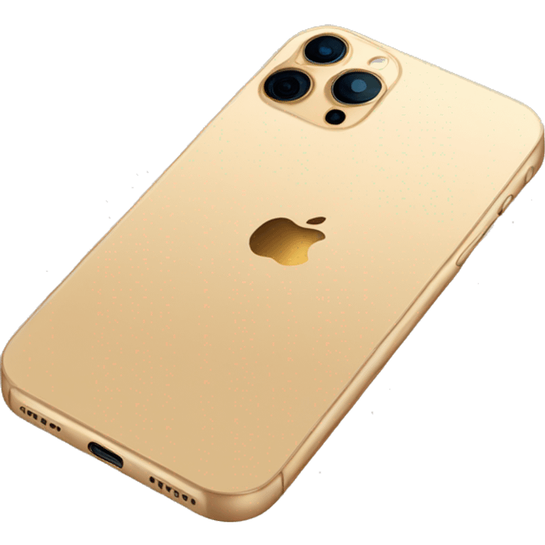 iPhone 16 pro gold  emoji