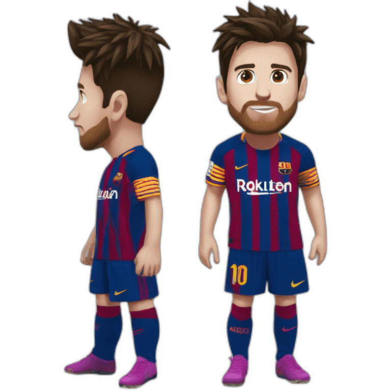 messi super sayayin emoji