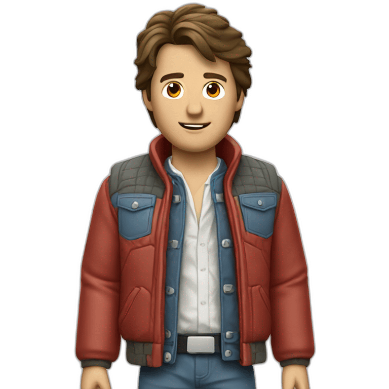 Marty McFly emoji