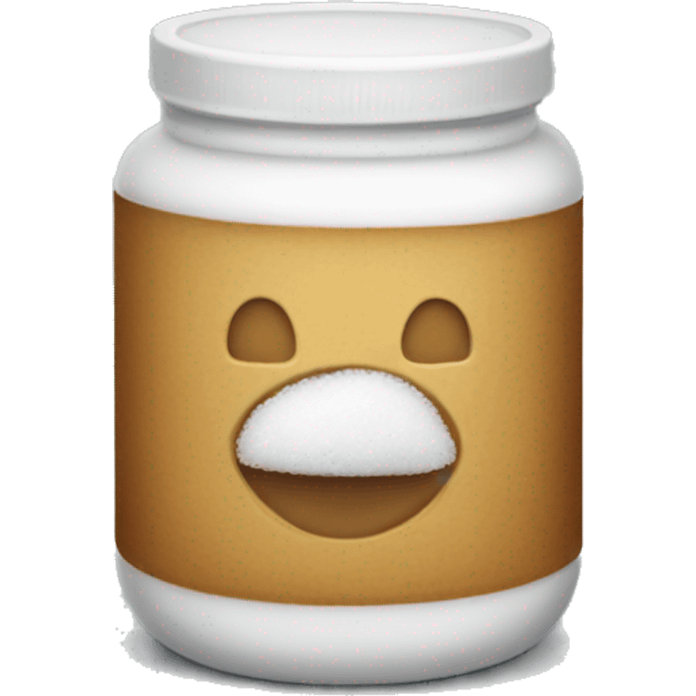 Realistic sugar container emoji