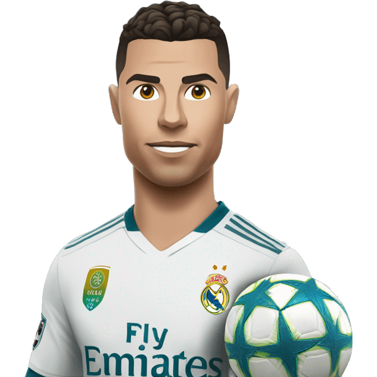 Ronaldo med Champions League emoji