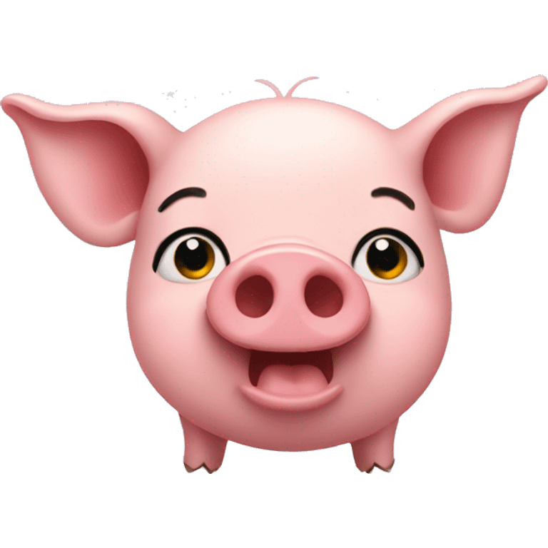 pig with a star emoji