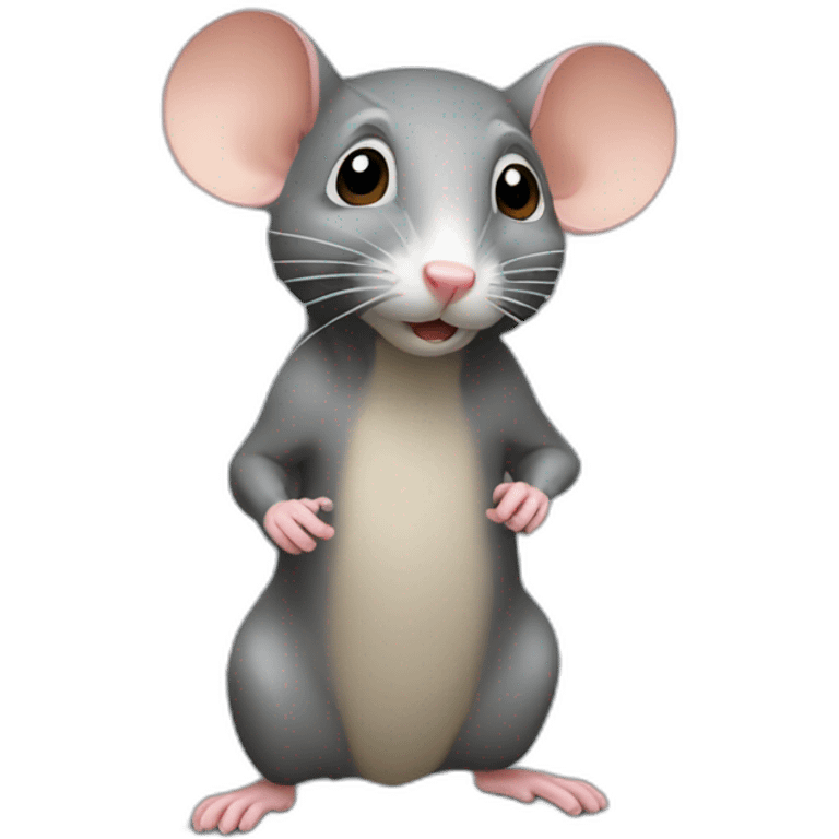 Rat qui vole emoji