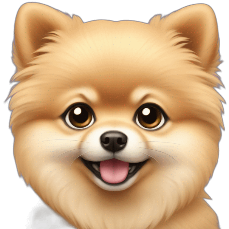 Pomeranian baby emoji