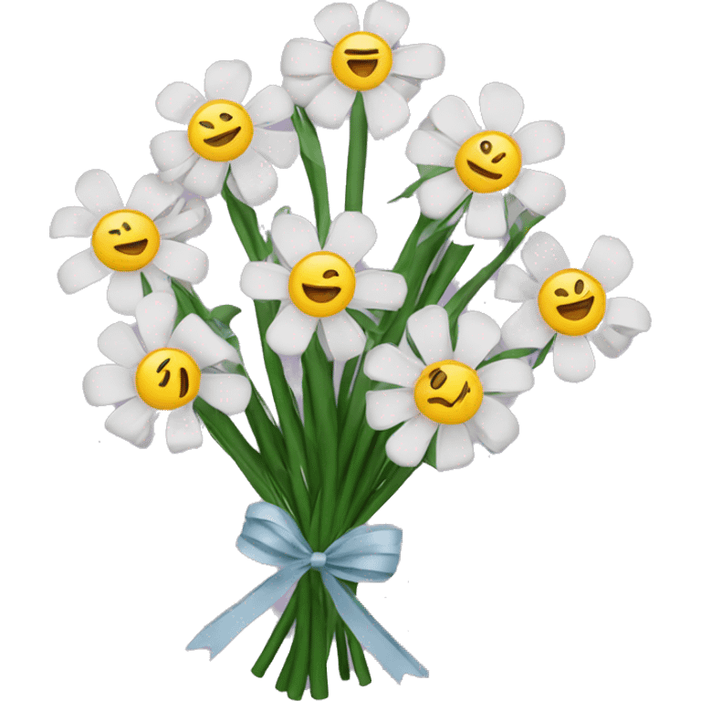 5 Bows in a bouquet  emoji