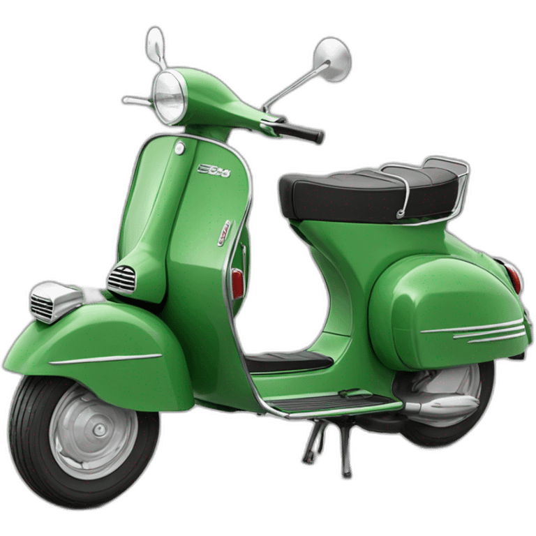 vespa 150s 1964 green emoji