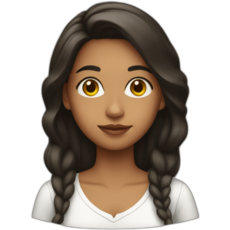 colombian girl emoji