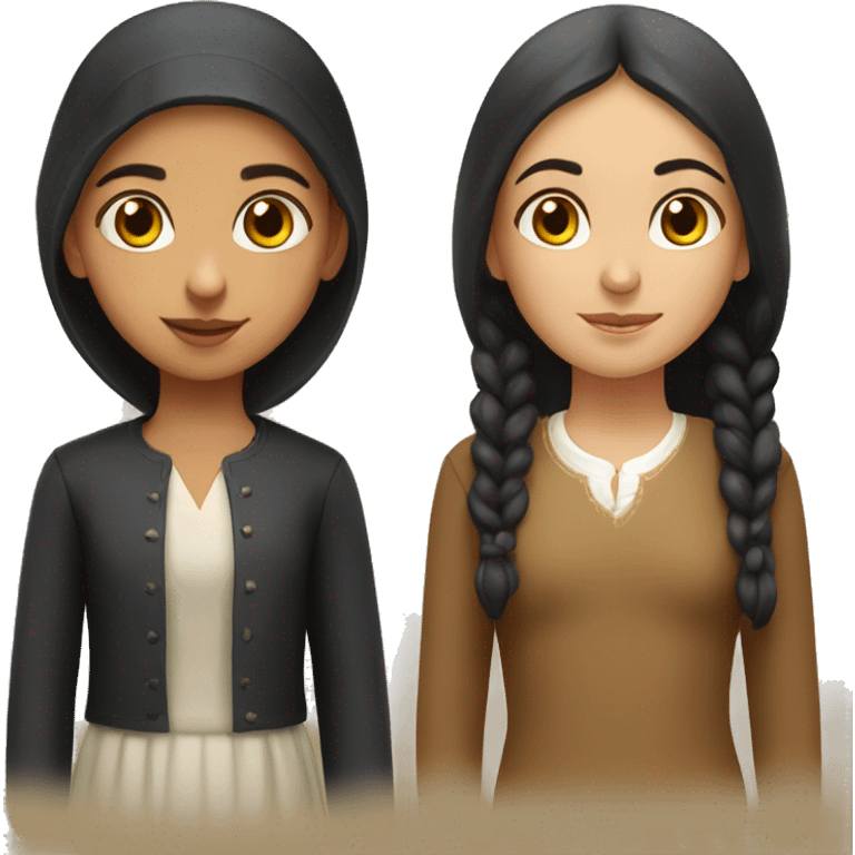 armenian girl + georgian girl emoji