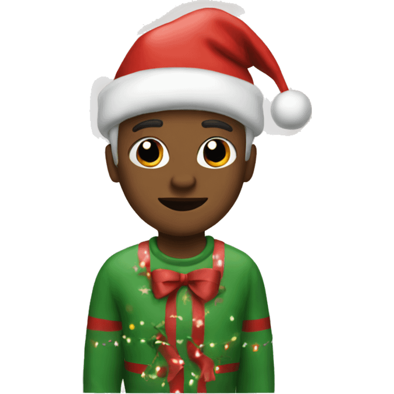 Christmas vibes emoji