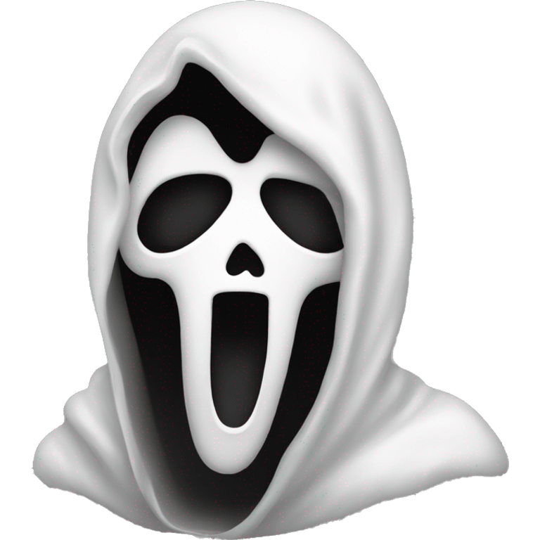 ghostface scream emoji