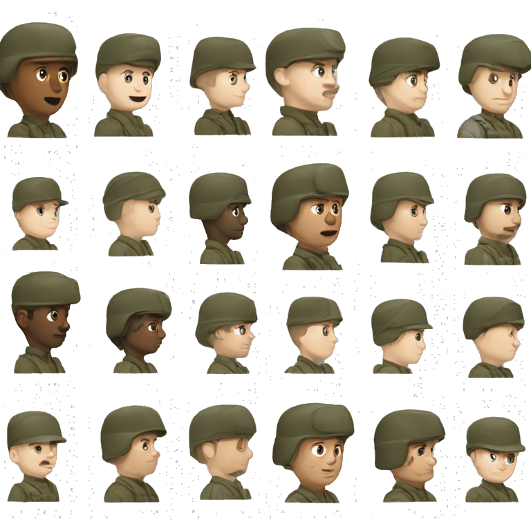 military tactic discussion emoji