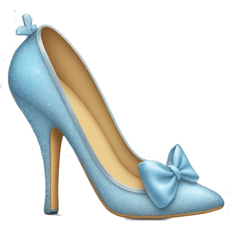 cinderella shoe emoji