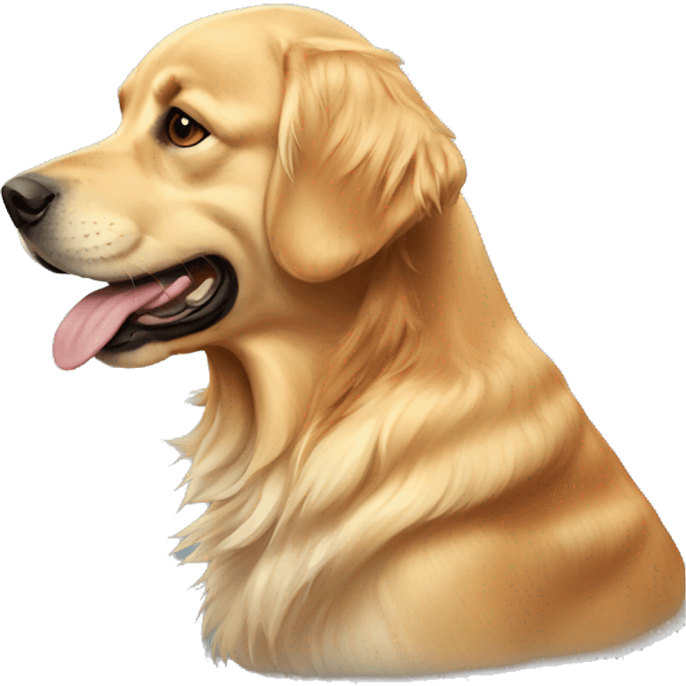 golden retriver emoji