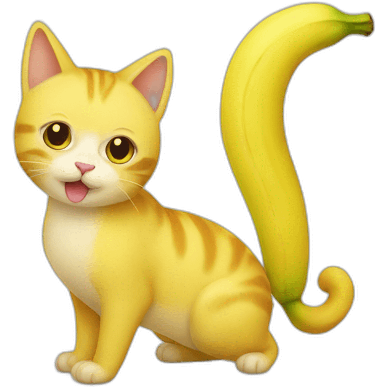 Banana cat emoji