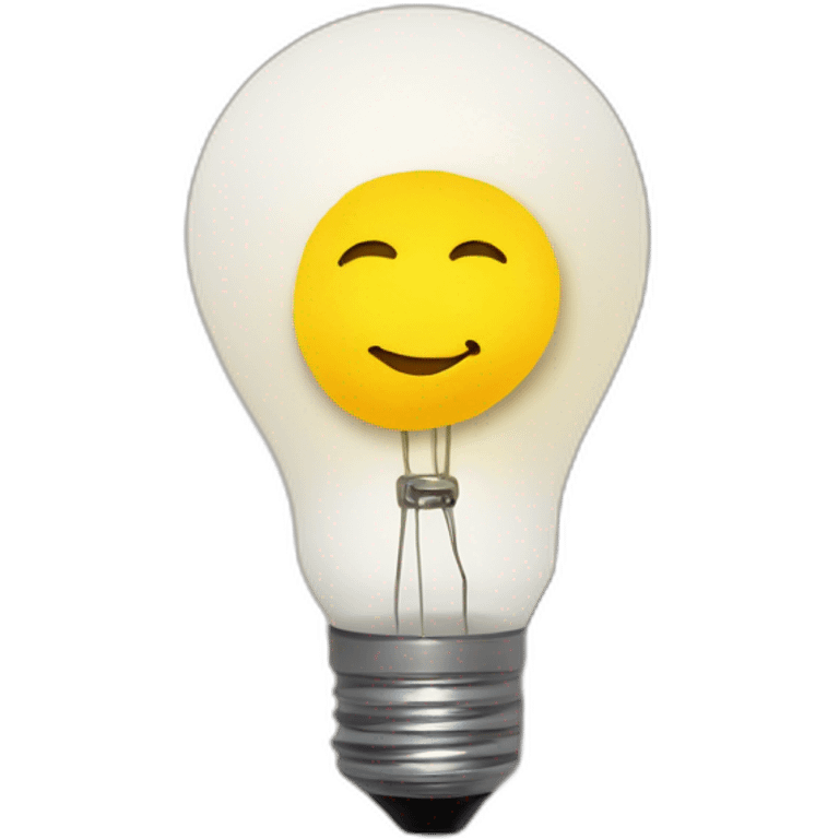 note paper behind a light bulb emoji