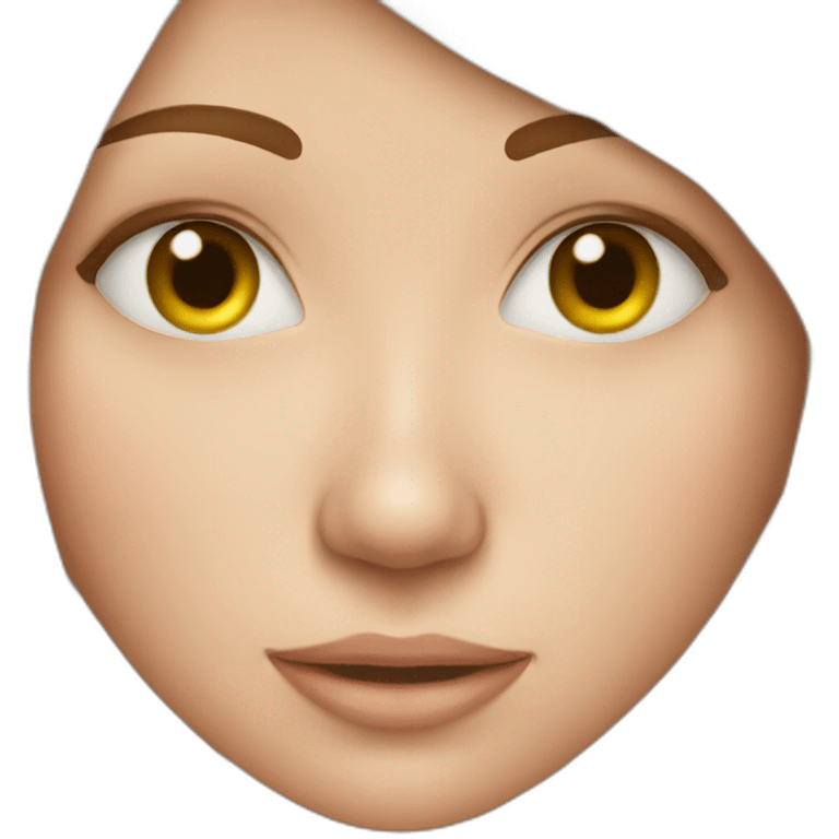 girl with acne emoji