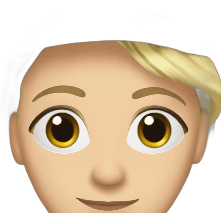 Marine le pen noire emoji