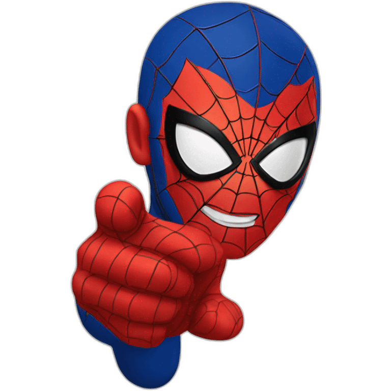 Spiderman thumb Up emoji