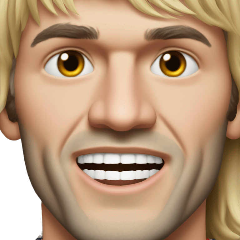 Alexander Ovechkin Realistic face without one tooth emoji