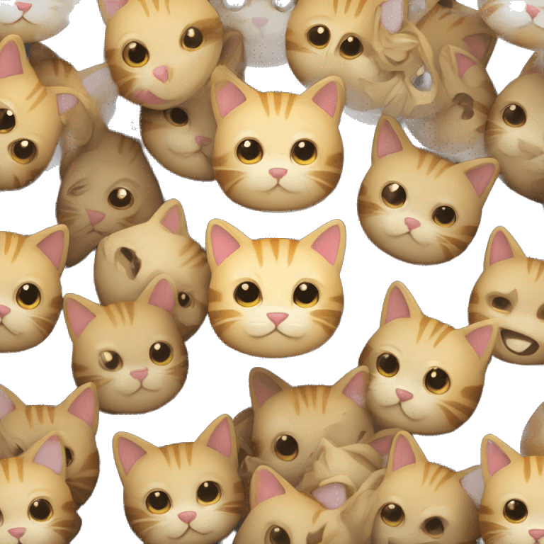 Has un emoji de gato con sombreto emoji