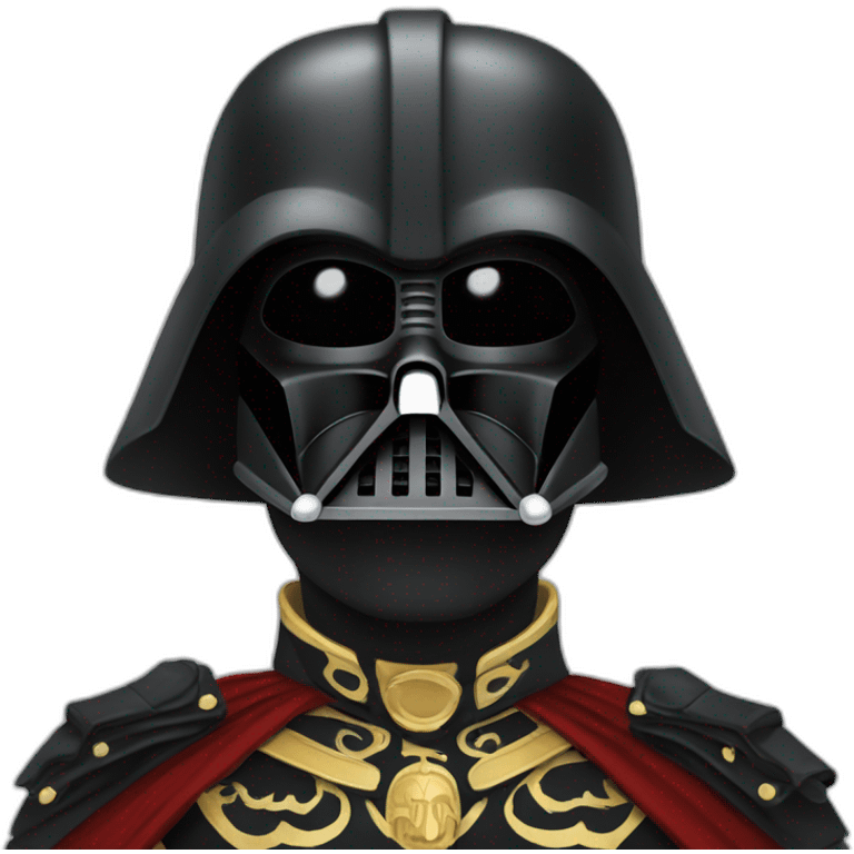 Torero casco darh Vader emoji