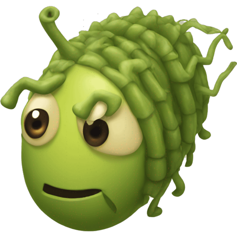 The larva emoji