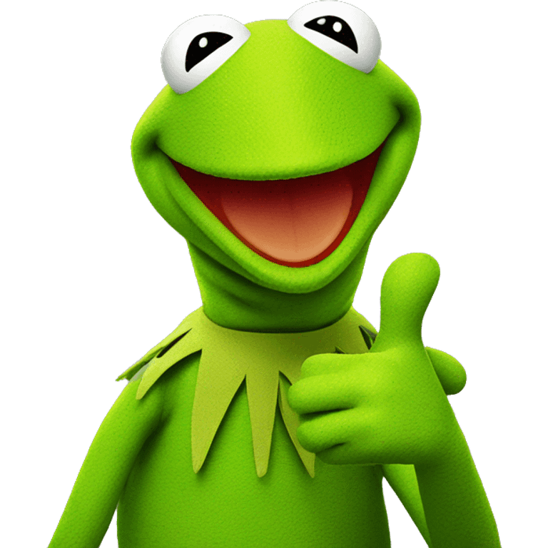 Kermit thumbs up emoji