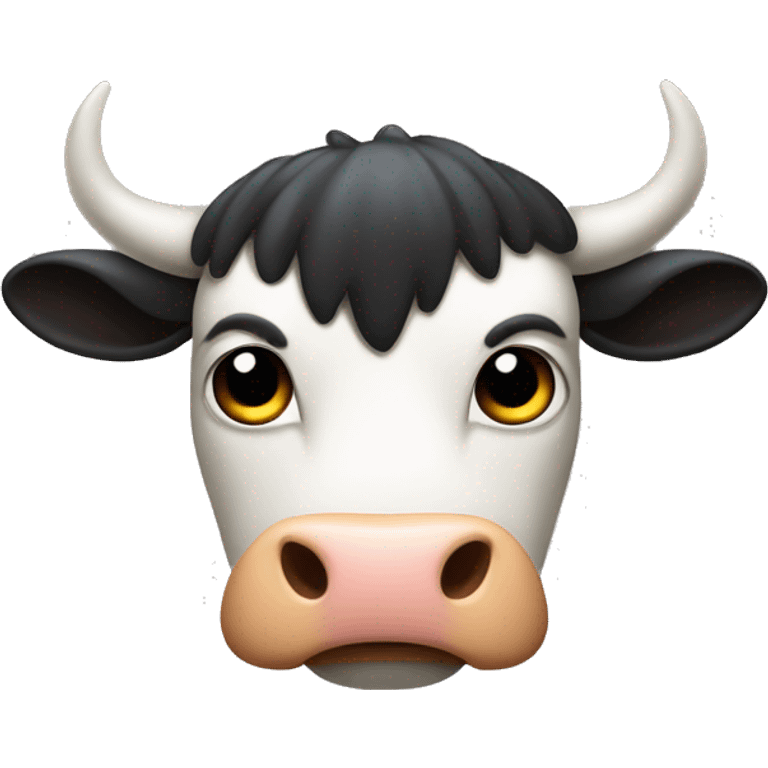 Angry moo Deng emoji