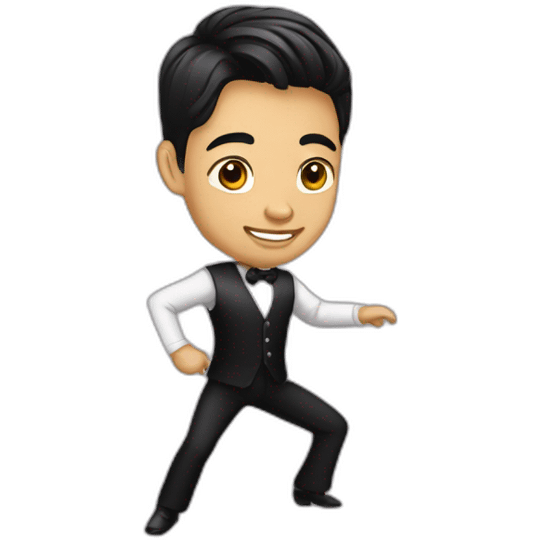 Chinese-Latin-ballroom-dancer-male emoji