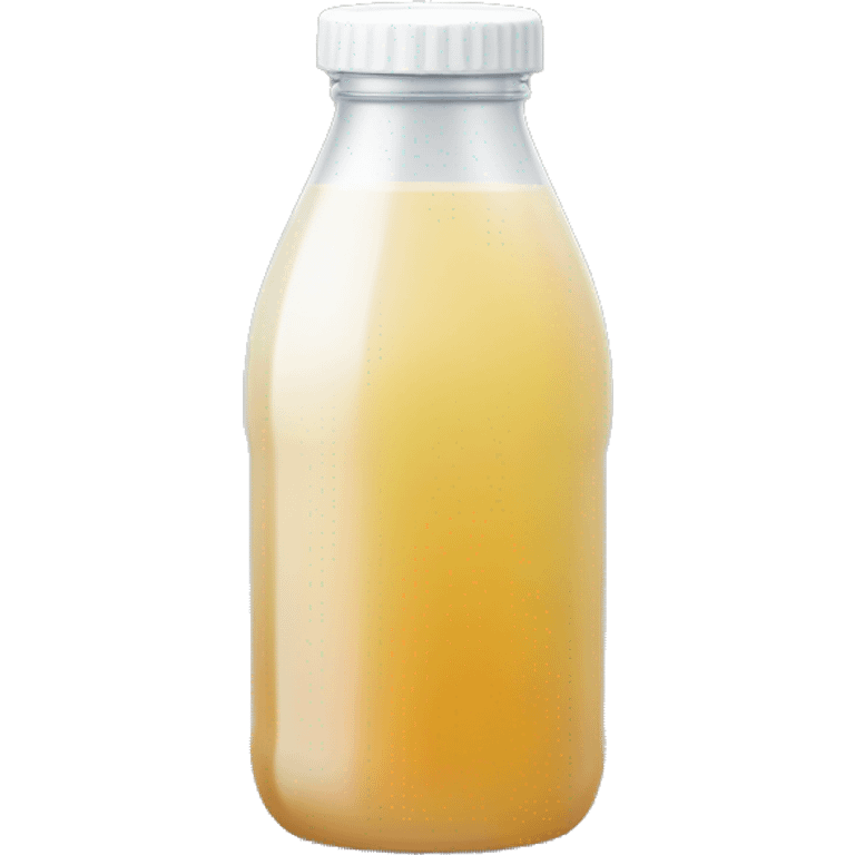 juice bottle with white cap emoji