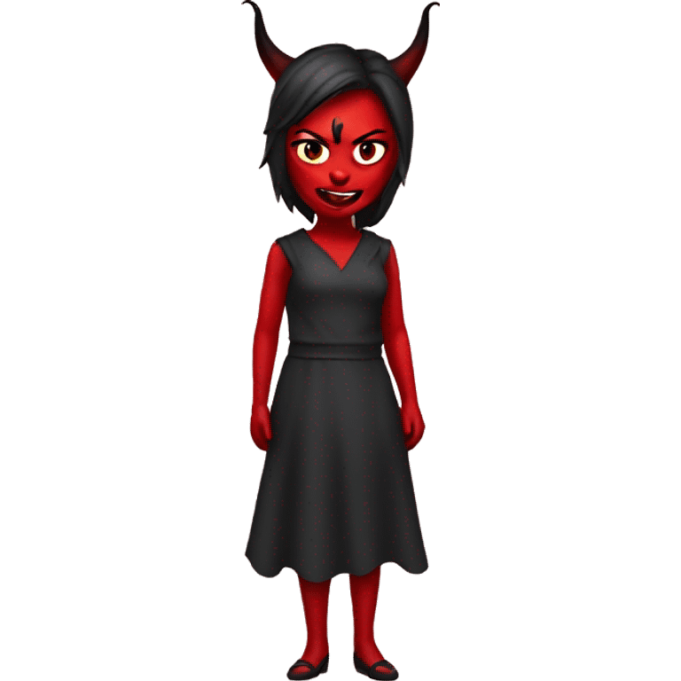 the girl devil emoji